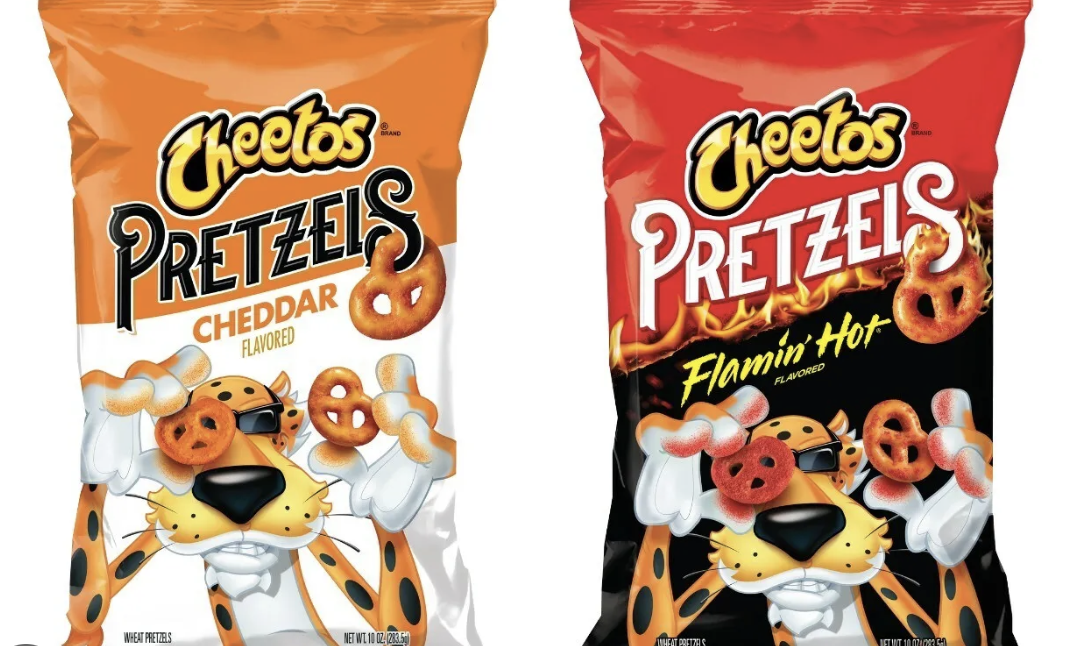 Cheetos Pretzels Makes Its Debut with Two Flavors: Flamin' Hot and Cheddar